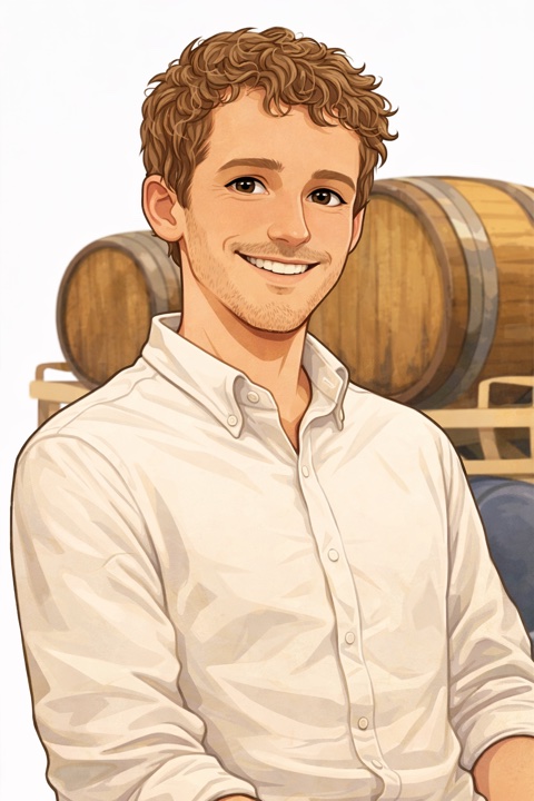 Cartoon portrait of Chris