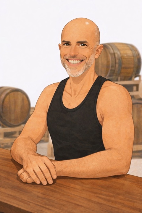 Cartoon portrait of Devin