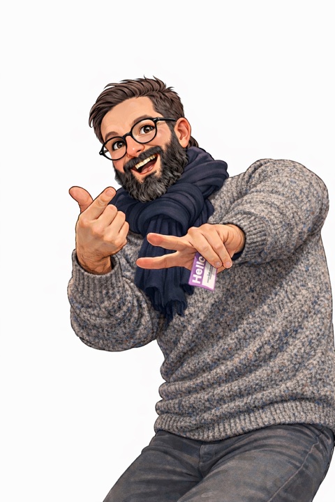 Cartoon portrait of Jonathan