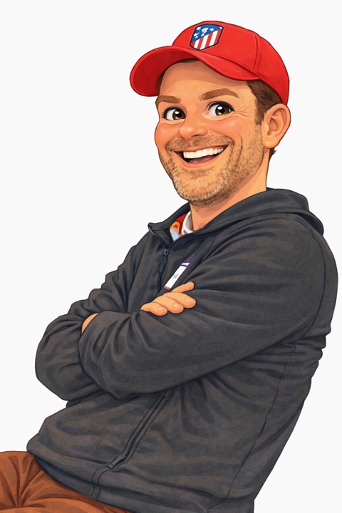 Cartoon portrait of Kevin