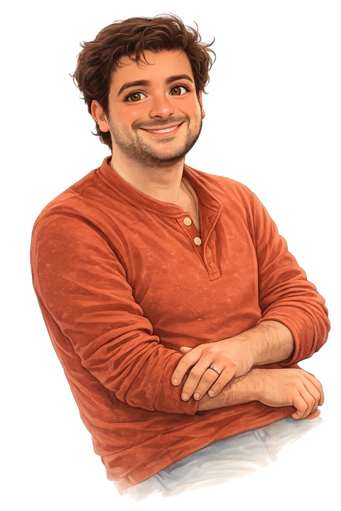 Cartoon portrait of Thibault